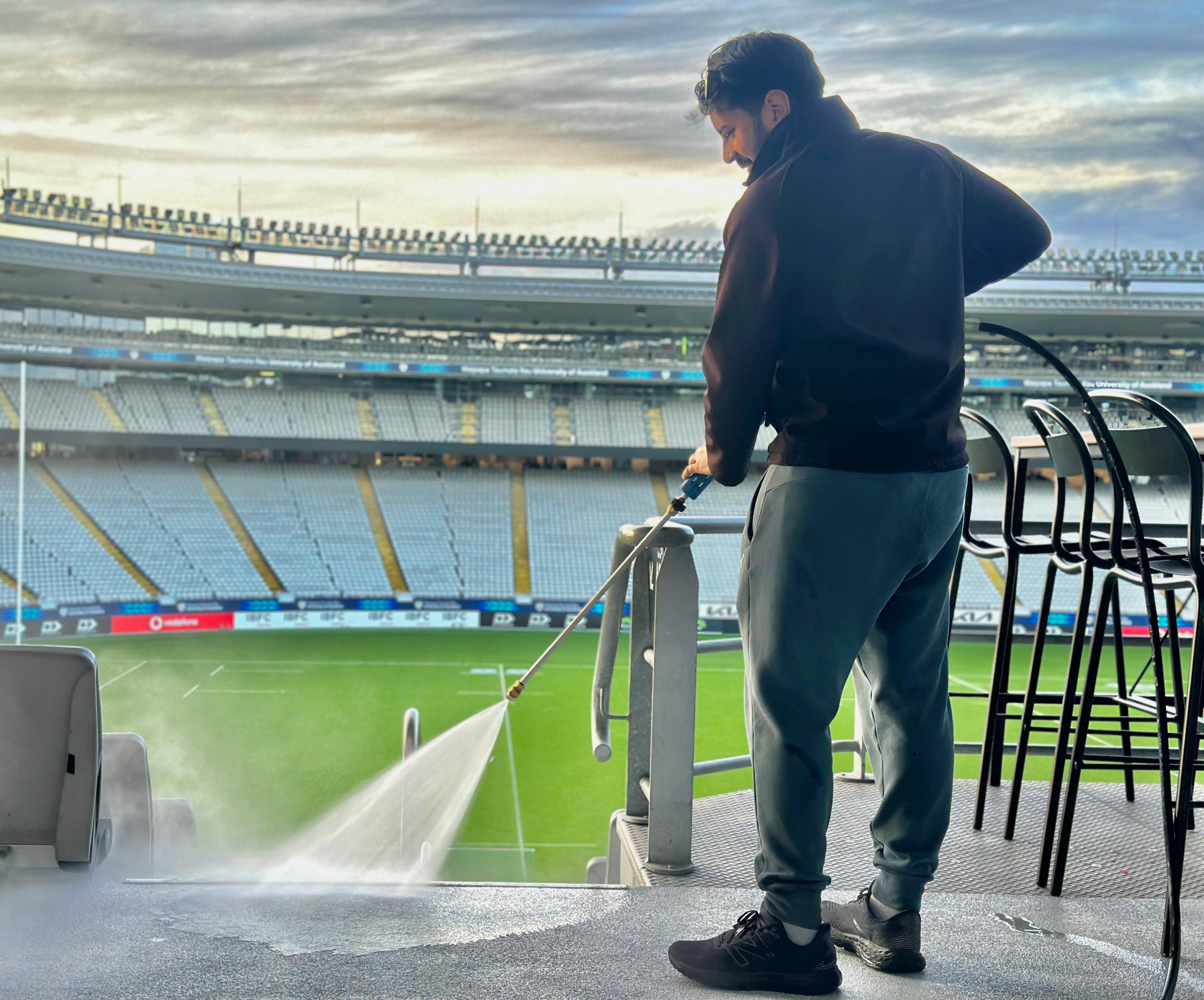 High-Pressure Water Blasting